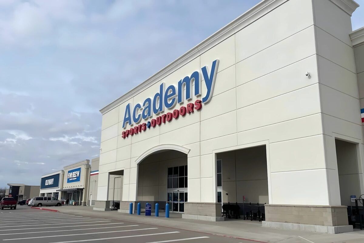 Academy Sports storefront at Market Street